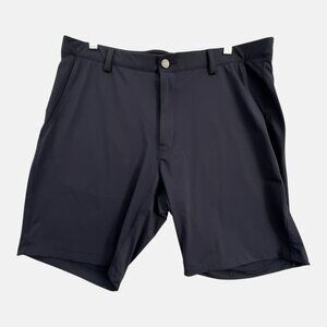 Inifinity Linearflex Shorts Mens 36 Blue Performance Stretch Golf Athleisure